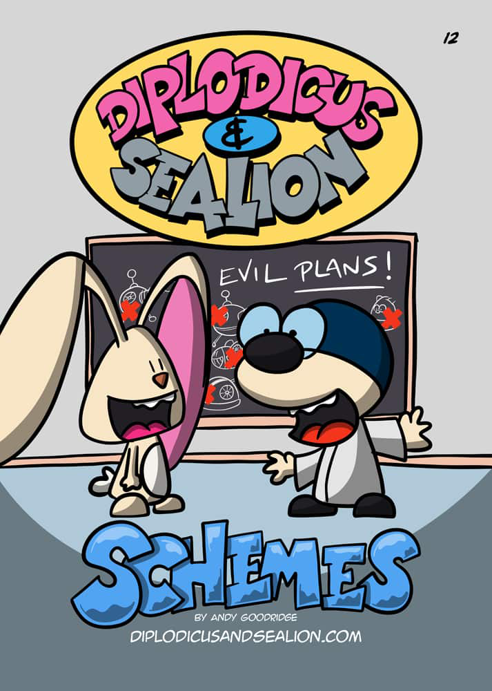 Diplodicus & Sealion webcomic cover — Episode 12: Schemes
