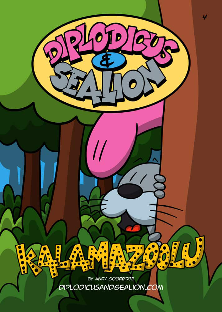 Diplodicus & Sealion webcomic cover — Episode 4: Kalamazoolu