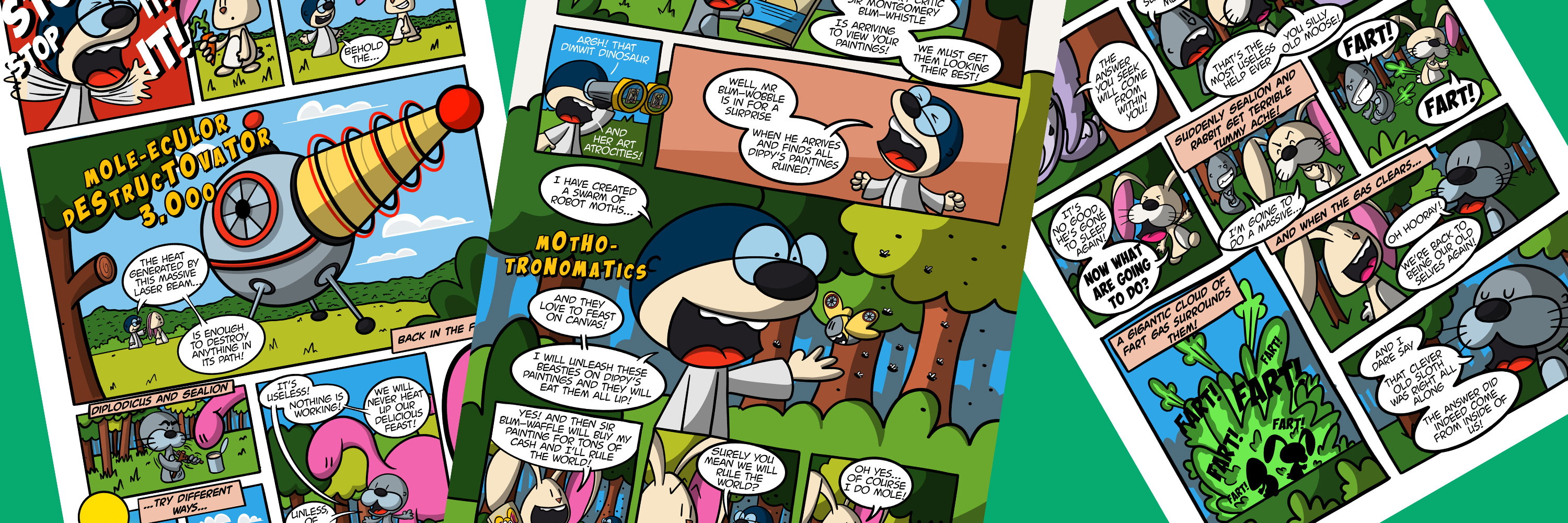 About Diplodicus & Sealion